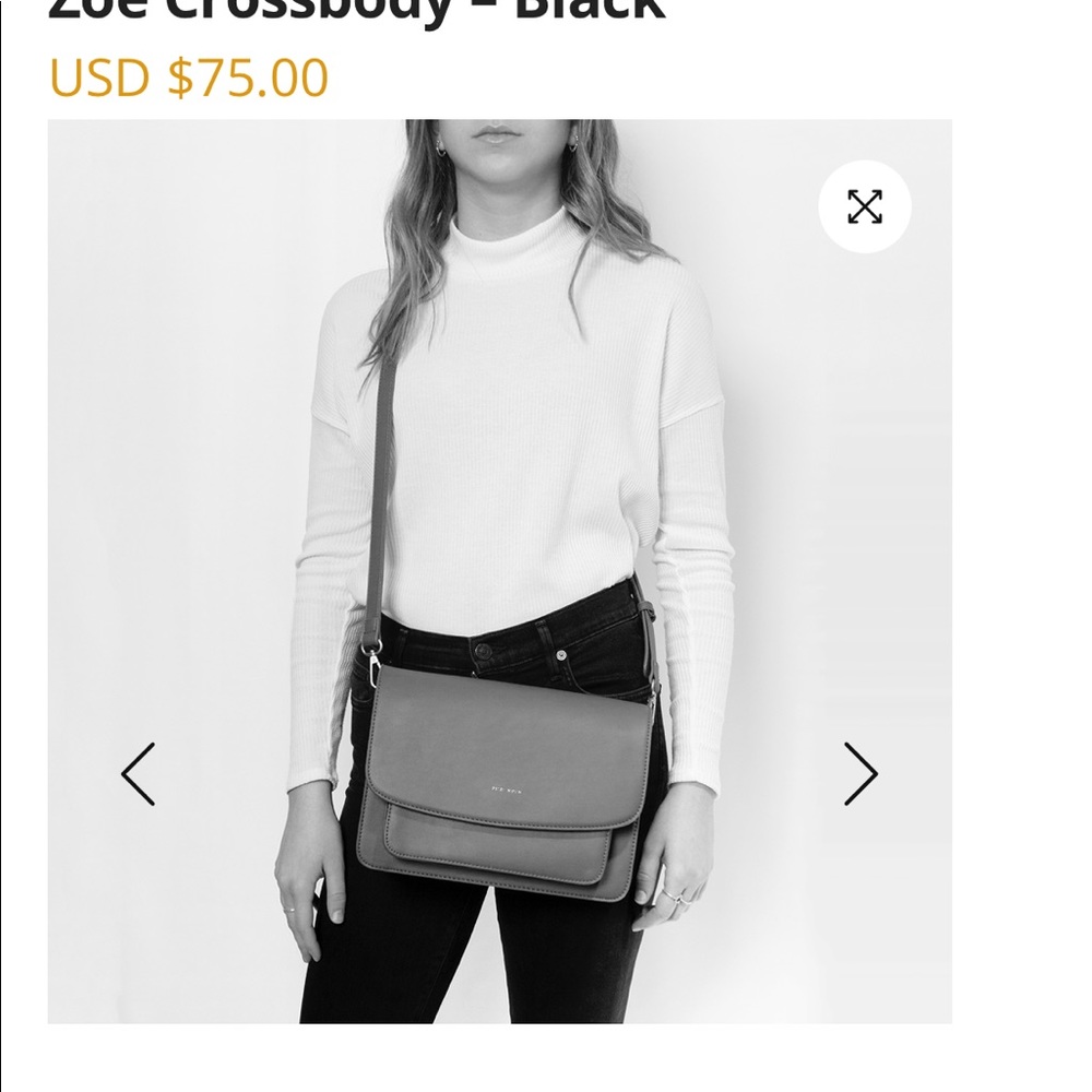 Pixie Mood Black Crossbody Bag - image 3